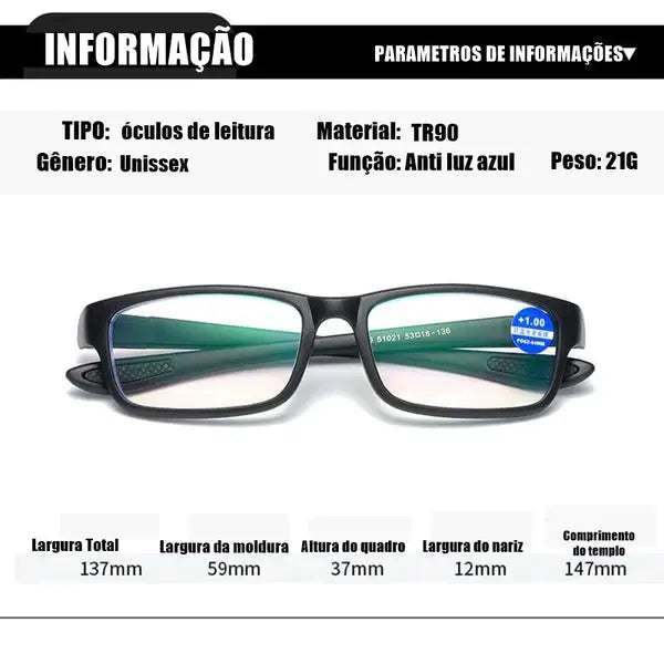 Maintenant, lunettes intelligentes Anti Azul™ - Achetez 01, obtenez-en 02