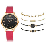 Kit montre femme avec 4 bracelets