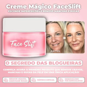 Crème magique FaceSlift® - dissimule 100% des imperfections et élimine les taches et les rides