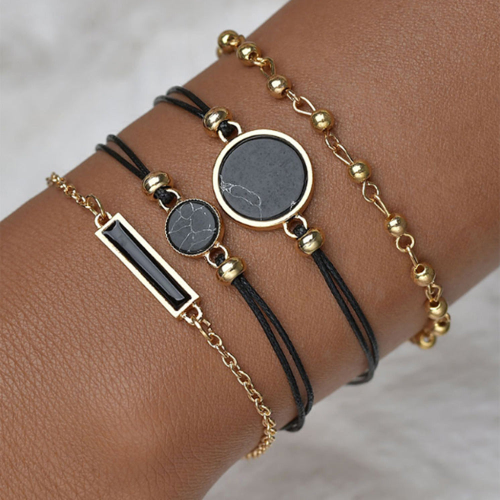 Kit montre femme avec 4 bracelets