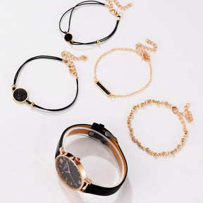 Kit montre femme avec 4 bracelets